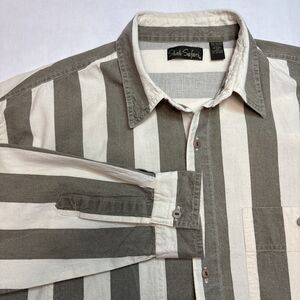 Shah Safari Vintage 1990s Cotton Shirt Made in Kenya Men Large Safari Long Sleev